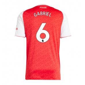 Arsenal Gabriel Magalhaes #6 Hjemmebanetrøje 2025-26 Kortærmet